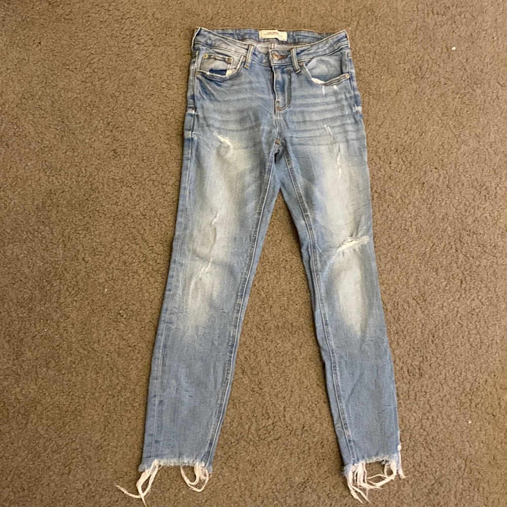 Zara straight leg jeans